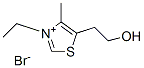 3-Ethyl-5-(2-hydroxyethyl)-4-methylthiazolium bromide