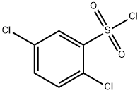 2,5-DICHLOROBENZENESULFONYL CHLORIDE Struktur