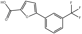 5-[3-(三氟甲基)苯基]-2-糠酸, 54022-99-0, 结构式