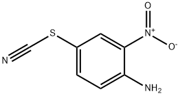 2-硝基-4-硫氰基苯胺, 54029-45-7, 结构式