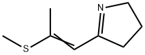 3,4-Dihydro-5-[2-(methylthio)-1-propenyl]-2H-pyrrole,54031-34-4,结构式