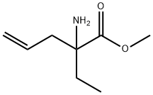 4-Pentenoicacid,2-amino-2-ethyl-,methylester(9CI) Structure