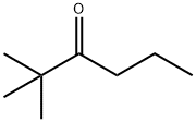 2,2-DIMETHYL-3-HEXANONE Structure