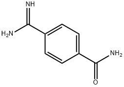 4-AMIDINOBENZAMIDE HYDROCHLORIDE Structure