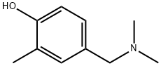 Phenol, 4-[(dimethylamino)methyl]-2-methyl- (9CI) 化学構造式