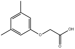 3,5-二甲基苯氧乙酸, 5406-14-4, 结构式