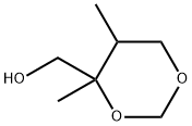 4,5-Dimethyl-1,3-dioxane-4-methanol,54063-16-0,结构式