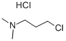 3-Dimethylaminopropylchloride hydrochloride Structure