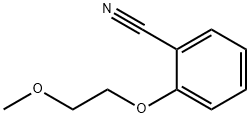 Benzonitrile, 2-(2-methoxyethoxy)- (9CI) Struktur