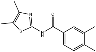 벤즈아미드,N-(4,5-디메틸-2-티아졸릴)-3,4-디메틸-(9CI)