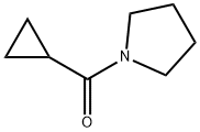 Pyrrolidine, 1-(cyclopropylcarbonyl)- (9CI) 结构式