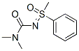 N-[(Dimethylamino)carbonyl]-S-methyl-S-phenylsulfoximide 结构式