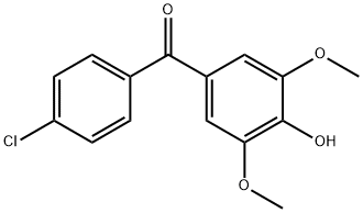 54094-08-5 (4-CHLOROPHENYL) (4-HYDROXY-3,5-DIMETHOXYPHENYL) KETONE