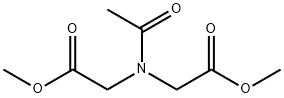 N-乙酰基-亚氨基二乙酸甲酯,5410-10-6,结构式