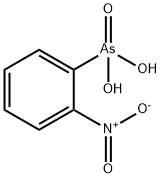 2-ニトロフェニルアルソン酸 化学構造式