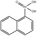 1-ナフチルアルソン酸 化学構造式