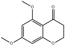 4H-1-benzopyran-4-one, 2,3-dihydro-5,7-diMethoxy- Structure