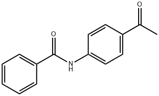 4'-乙酰基N-苯甲酰替苯胺,5411-13-2,结构式