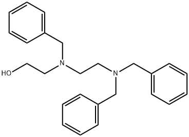 2-[[2-[Bis(phenylmethyl)amino]ethyl](phenylmethyl)amino]ethanol,54119-36-7,结构式