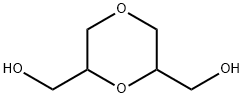 p-Dioxane-2,6-dimethanol Struktur