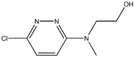 2-[(6-chloro-3-pyridazinyl)(methyl)amino]ethanol(SALTDATA: FREE) Structure