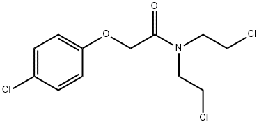 N,N-bis(2-chloroethyl)-2-(4-chlorophenoxy)acetamide|