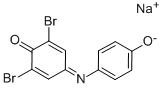 二溴靛酚钠, 5415-23-6, 结构式