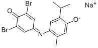 2,6-DIBROMO-2'-METHYL-5'-ISOPROPYLINDOPHENOL SODIUM SALT,5415-31-6,结构式