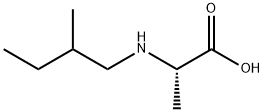 L-Alanine, N-(2-methylbutyl)- (9CI) Structure