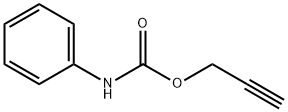丙-2-炔-1-基苯基氨基甲酸酯, 5416-67-1, 结构式