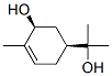 cis-5-hydroxy-alpha,alpha,4-trimethylcyclohex-3-ene-1-methanol 结构式