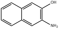 3-AMINO-2-NAPHTHOL Struktur