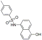 N-(5-Hydroxy-1-naphthalenyl)-4-methylbenzenesulfonamide Structure