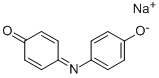 4-[(4-ソジオオキシフェニル)イミノ]-2,5-シクロヘキサジエン-1-オン 化学構造式
