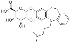 2-Hydroxy Imipramine b-D-Glucuronide Structure