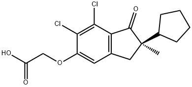 R(+)-IAA-94 化学構造式