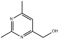 4-Pyrimidinemethanol, 2,6-dimethyl- (9CI) Struktur