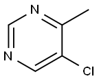 Pyrimidine, 5-chloro-4-methyl- 化学構造式