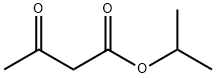 3-オキソ酪酸イソプロピル 化学構造式