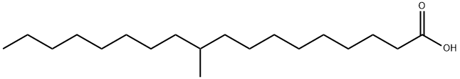 10-methyloctadecanoic acid, 542-47-2, 结构式