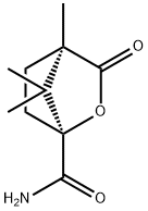 (1S)-(-)-樟脑烷酸酰胺,54200-37-2,结构式