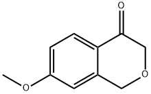 7-甲氧基-4-异二氢色原酮 结构式