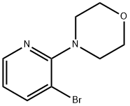 3-BROMO-2-(4-MORPHOLINO)PYRIDINE Struktur