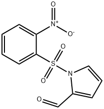 1-[(2-NITROPHENYL)SULFONYL]-1H-PYRROLE-2-CARBALDEHYDE Structure