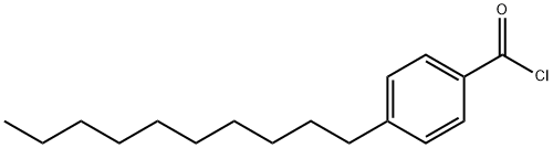 4-デシル安息香酸クロリド 化学構造式