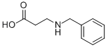 3-(ベンジルアミノ)プロピオン酸 化学構造式