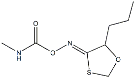 1,3-옥사티올란-4-온,5-프로필-,O-((메틸아미노)카르보닐)옥심,(Z)-