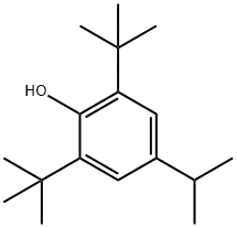 2,6-二(叔丁基)-4-异丙基苯酚, 5427-03-2, 结构式