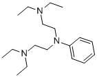 N,N-BIS(2-DIETHYLAMINOETHYL)ANILINE, 96 结构式