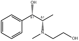 N-(2-Hydroxyethyl) Pseudoephedrine 化学構造式